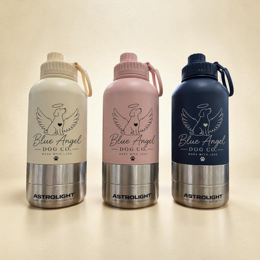 Blue Angel 3-in-1 Dog Travel Bottle – 1000ml